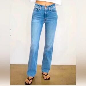 All Year Round The Sugar Straight Leg Jeans - S - Coconut Milk